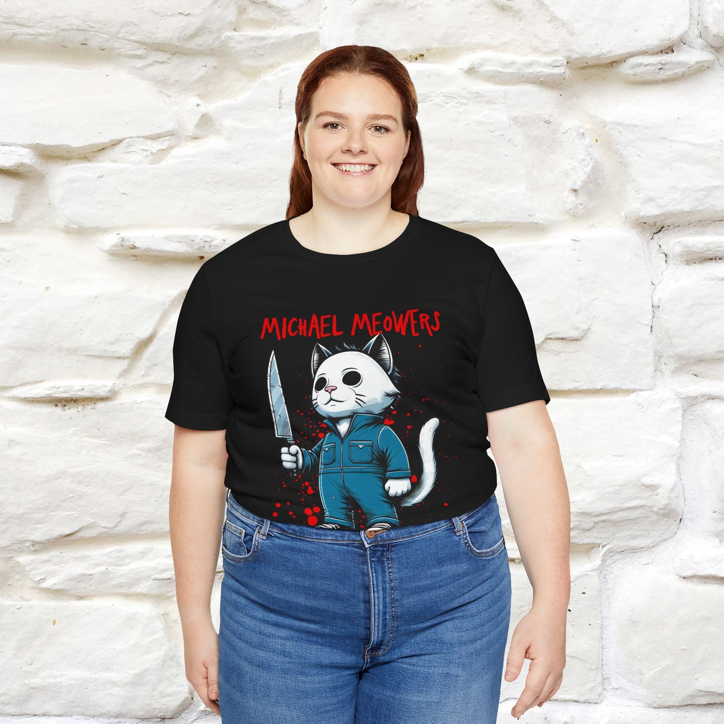 ''Michael Meowers'' Cat T-Shirt |  | Nunu&Miao Studio - Nunu&Miao Studio