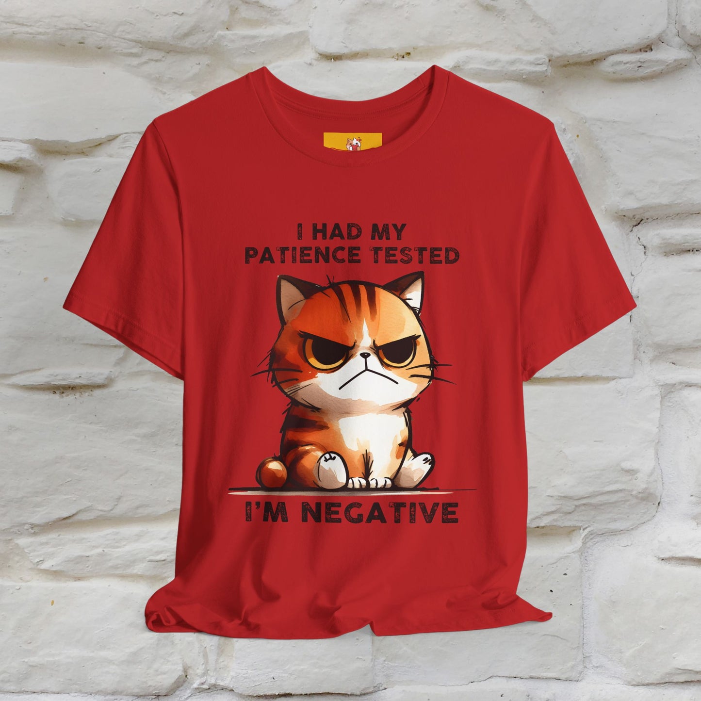 ''I Had My Patience Tested, I'm Negative''| CatT-Shirt | Nunu&Miao Studio