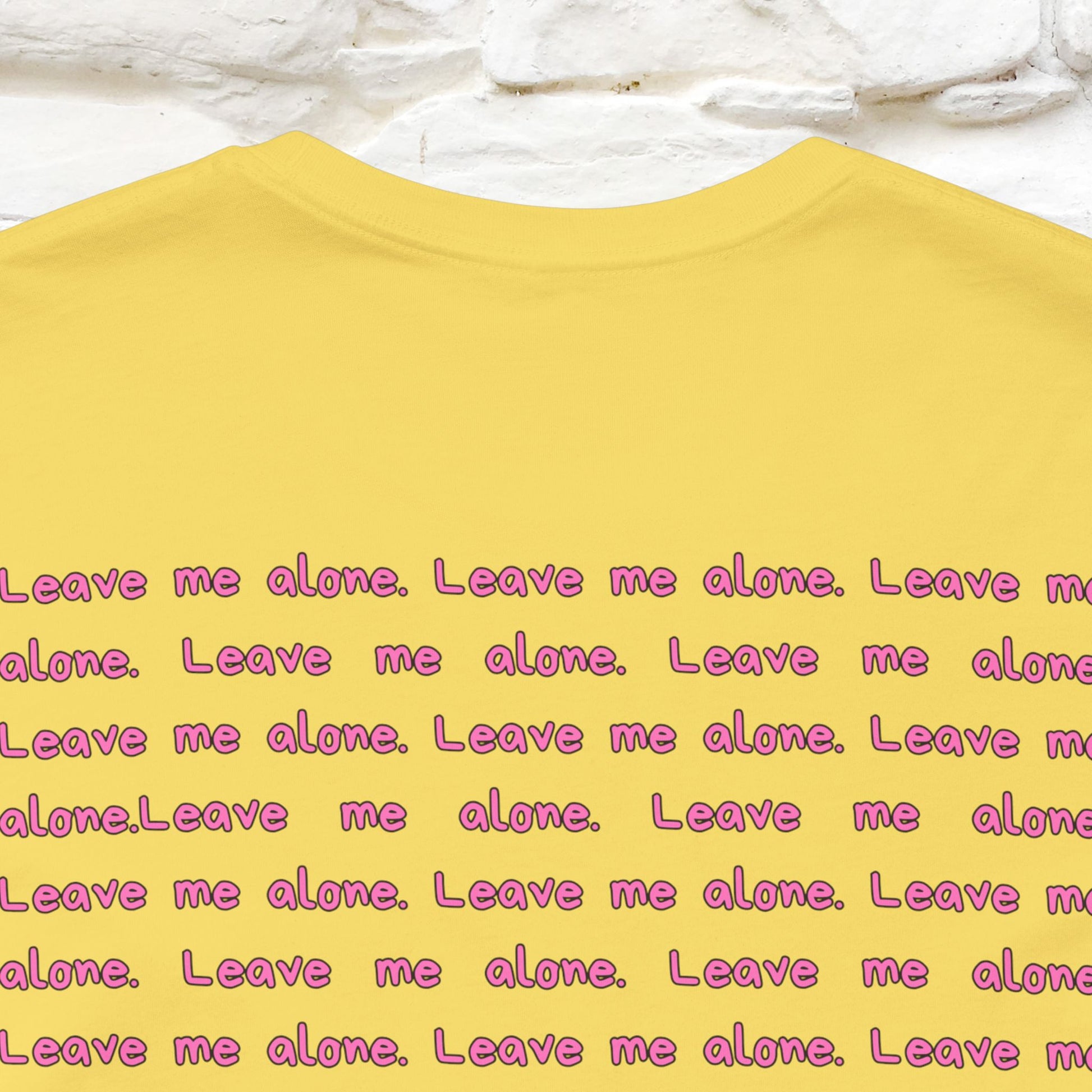 ''Leave Me Alone'' Cat T-Shirt | Nunu&Miao Studio - Nunu&Miao Studio