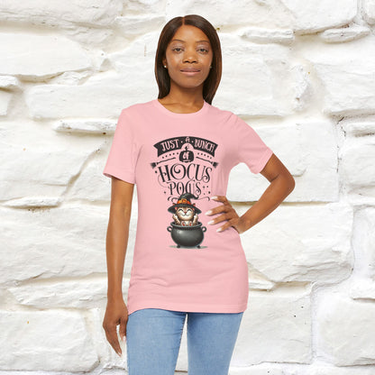 "Just A Bunch Of Hocus Pocus" Cat  T-shirt |Nunu&Miao Studio - Nunu&Miao Studio