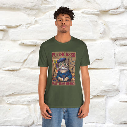 ''Purr-Icasso Masters Of Meows'' | CatT-Shirt | Nunu&Miao Studio - Nunu&Miao Studio