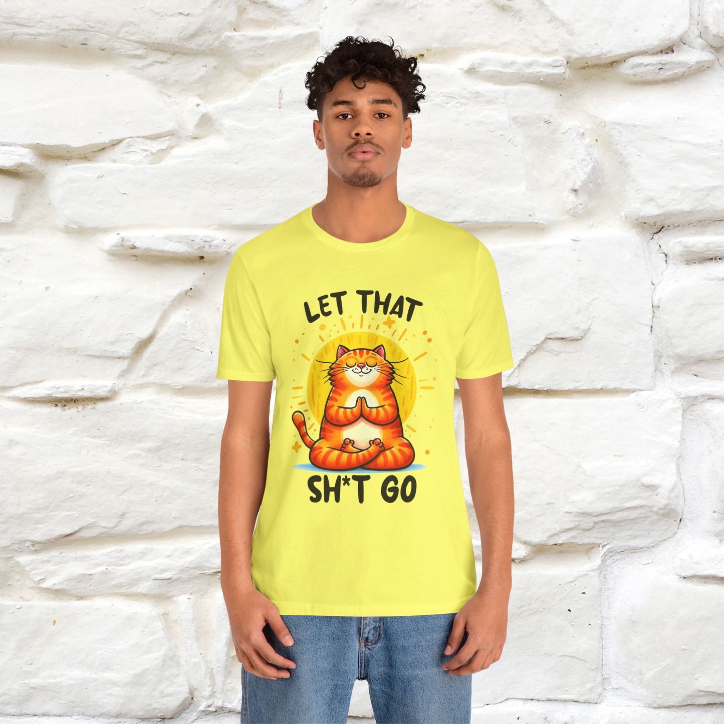 "Let That Sh*t Go" Cat T-shirt |Nunu&Miao Studio - Nunu&Miao Studio