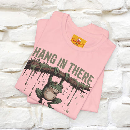 "Hang In There" Funny T-shirt |Nunu&Miao Studio - Nunu&Miao Studio