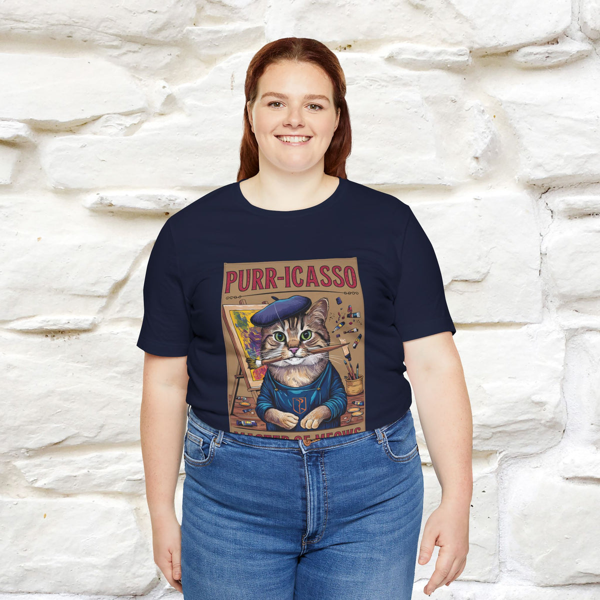 ''Purr-Icasso Masters Of Meows'' | CatT-Shirt | Nunu&Miao Studio