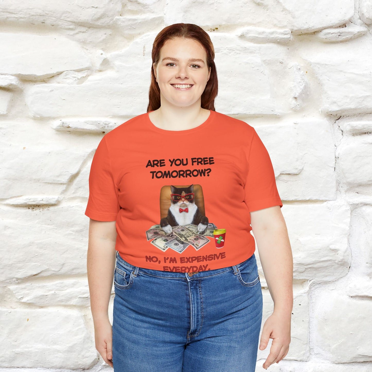 “Are You Fee Tomorrow?” | Cat T-Shirt | Nunu&Miao Studio