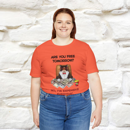 “Are You Fee Tomorrow?” | Cat T-Shirt | Nunu&Miao Studio