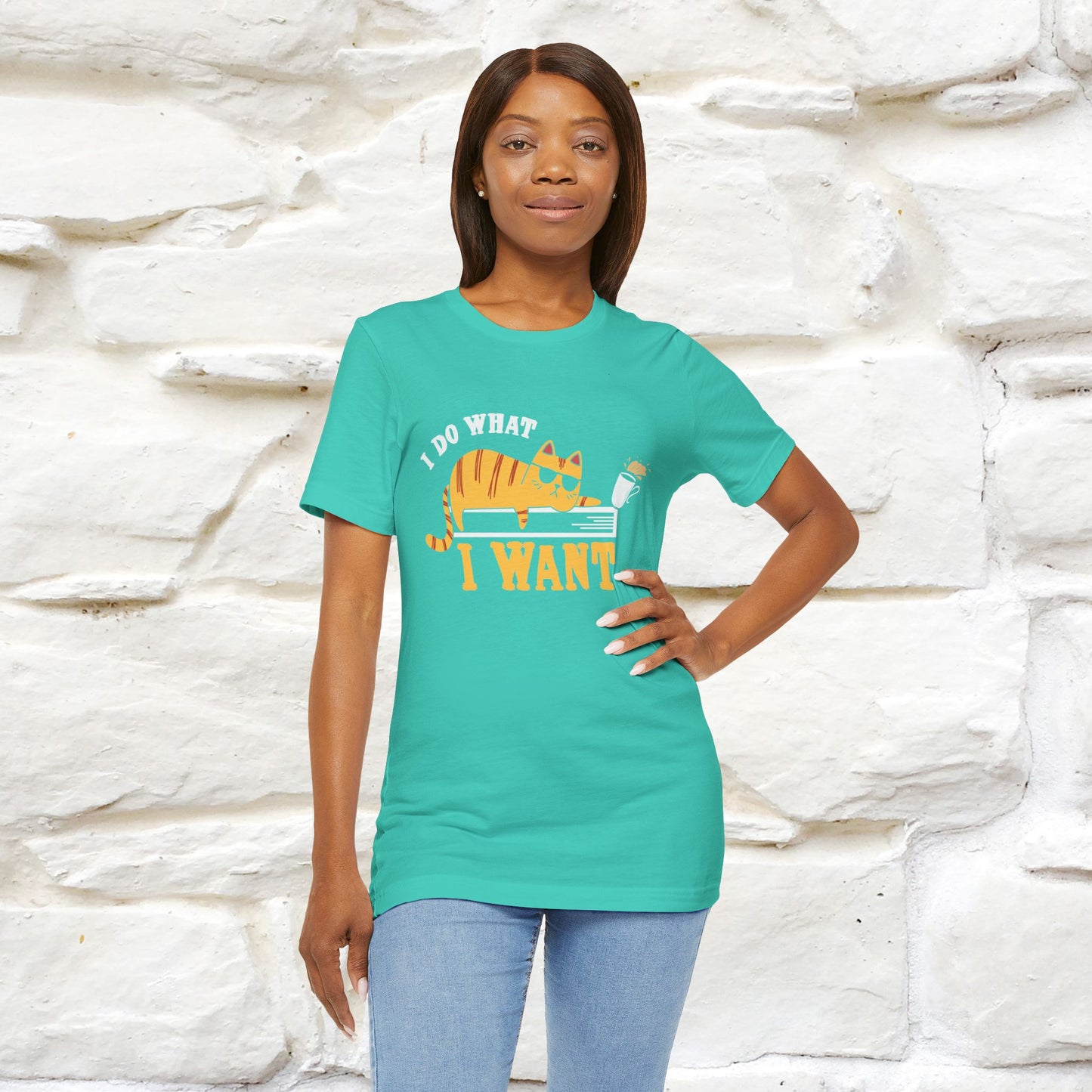 "I Do What I Want" Cat T-Shirt | Nunu & Miao Studio - Nunu&Miao Studio
