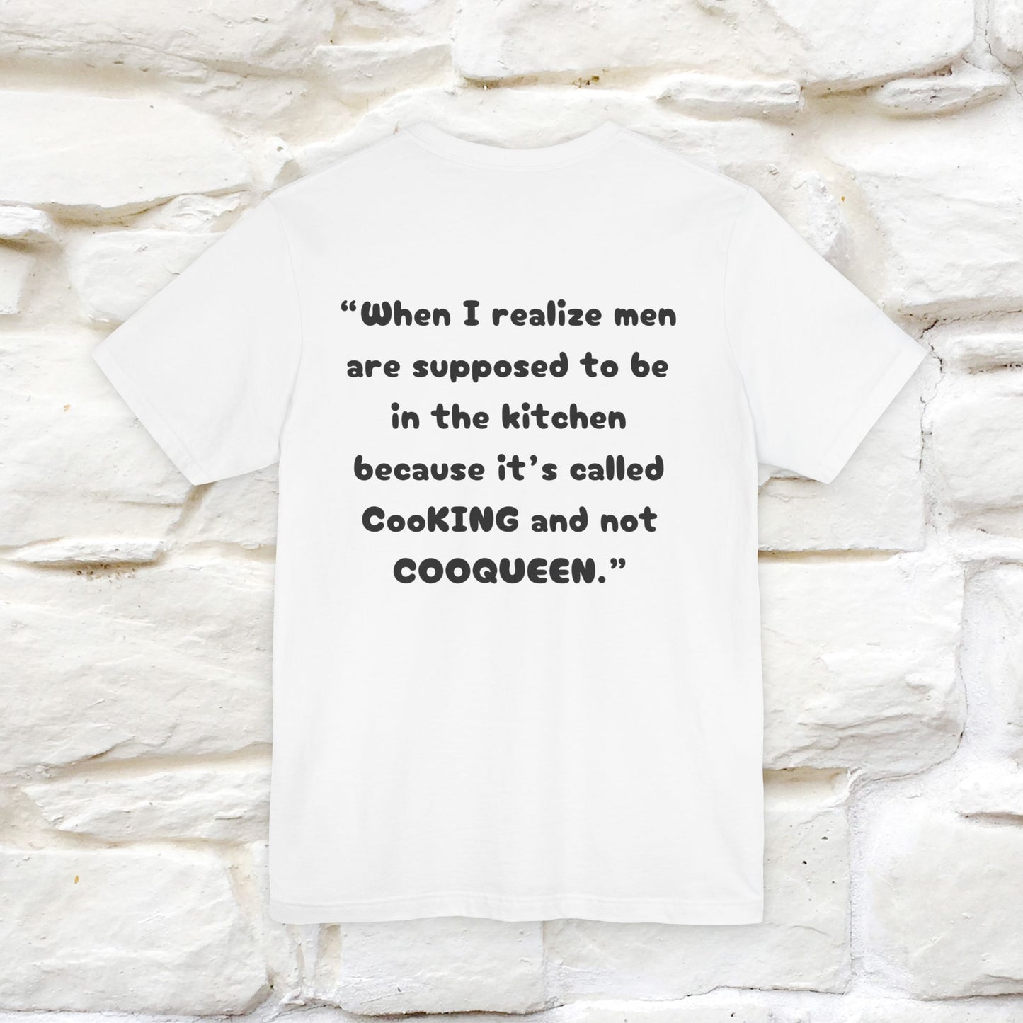 ’“When I realize men are ...." Funny Cat T-Shirt | Nunu&Miao Studio