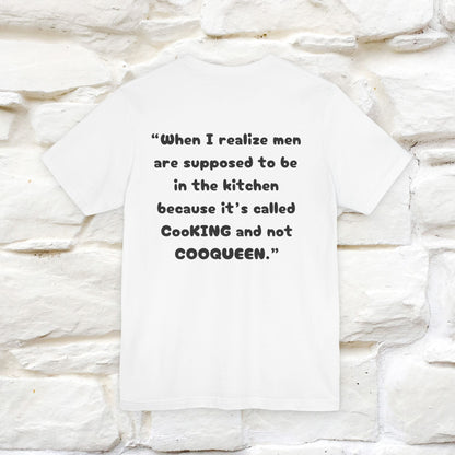 ’“When I realize men are ...." Funny Cat T-Shirt | Nunu&Miao Studio