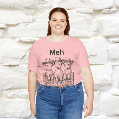 "Meh" Cute T-shirt |Nunu&Miao Studio - Nunu&Miao Studio