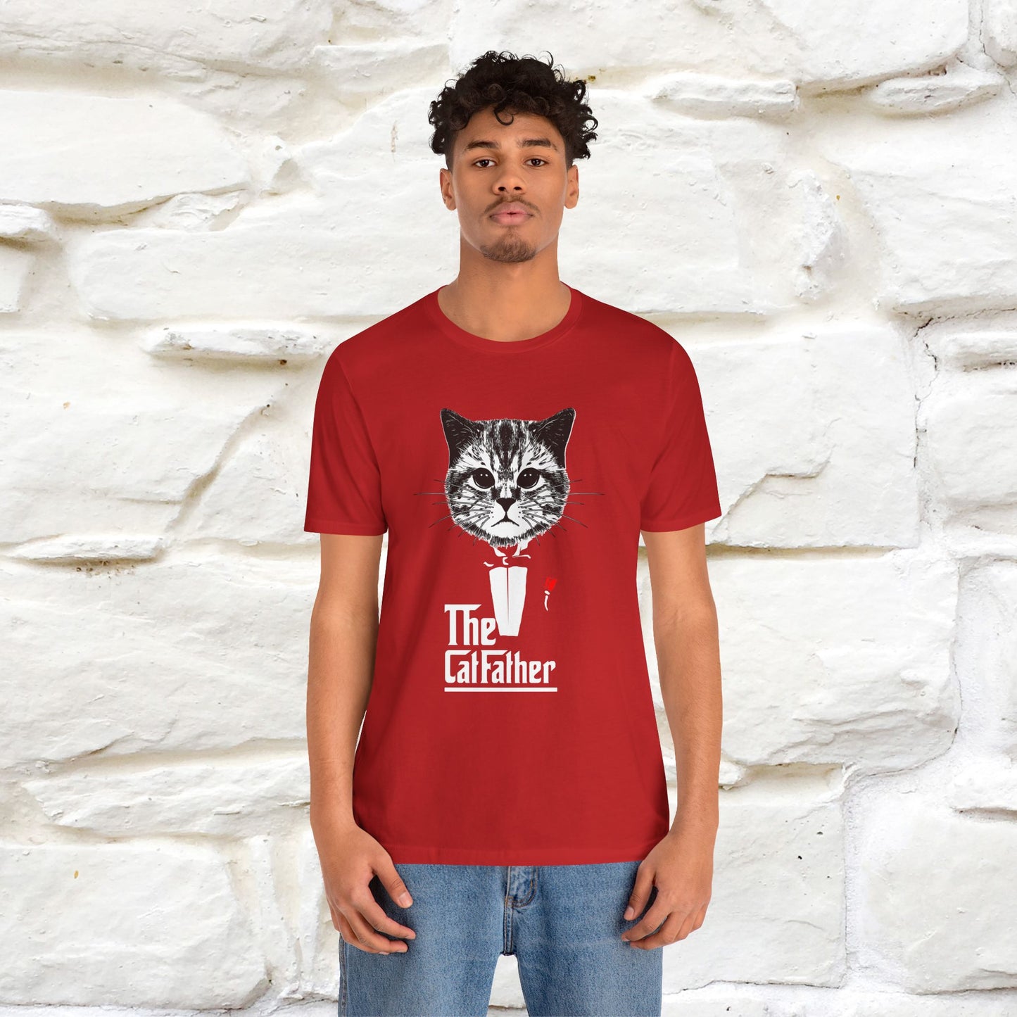 ''The Cat Father T-Shirt''| Iconic Cat Lover Tee | Nunu&Miao Studio - Nunu&Miao Studio