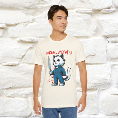 ''Michael Meowers'' Cat T-Shirt |  | Nunu&Miao Studio - Nunu&Miao Studio