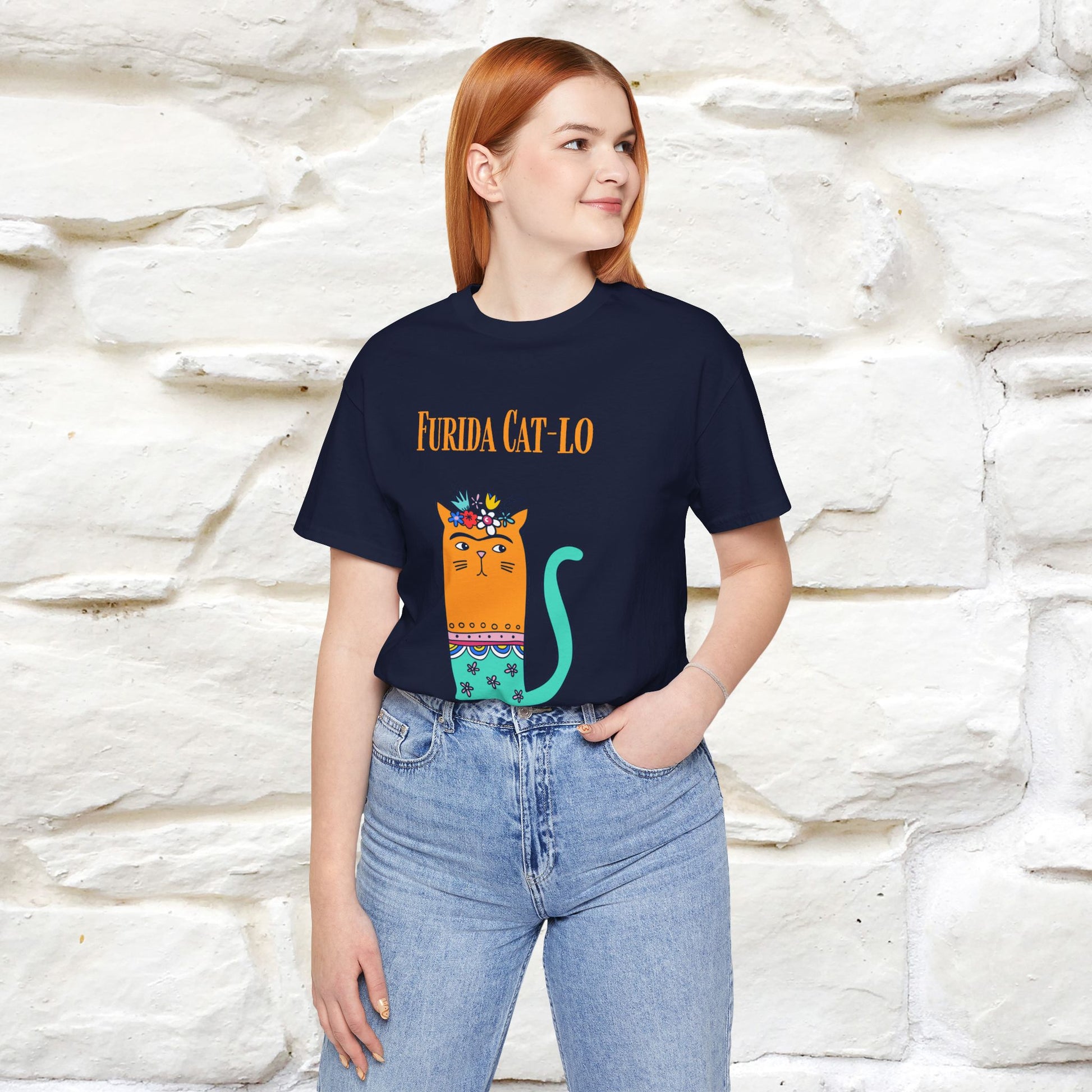 "Furida Cat-Lo'' Cat T-Shirt |  | Nunu&Miao Studio - Nunu&Miao Studio