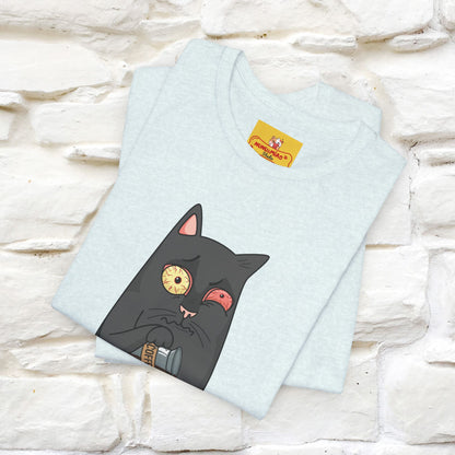 ''Life Begings After Coffe''  Cat T-shirt for Men and Women  100% Cotton*