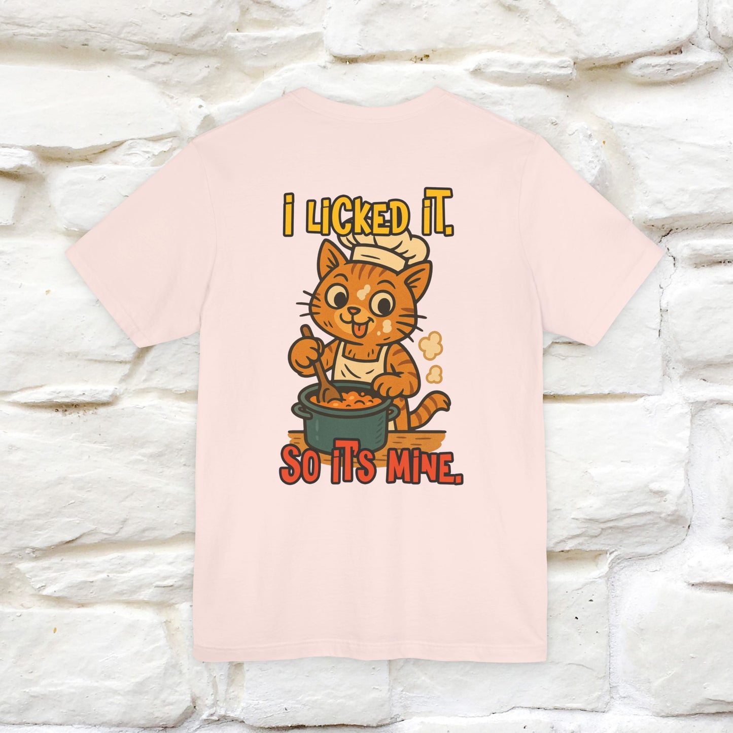 "I Licked It. It's Mine  " |Cat T-Shirt | Nunu&Miao Studio - Nunu&Miao Studio