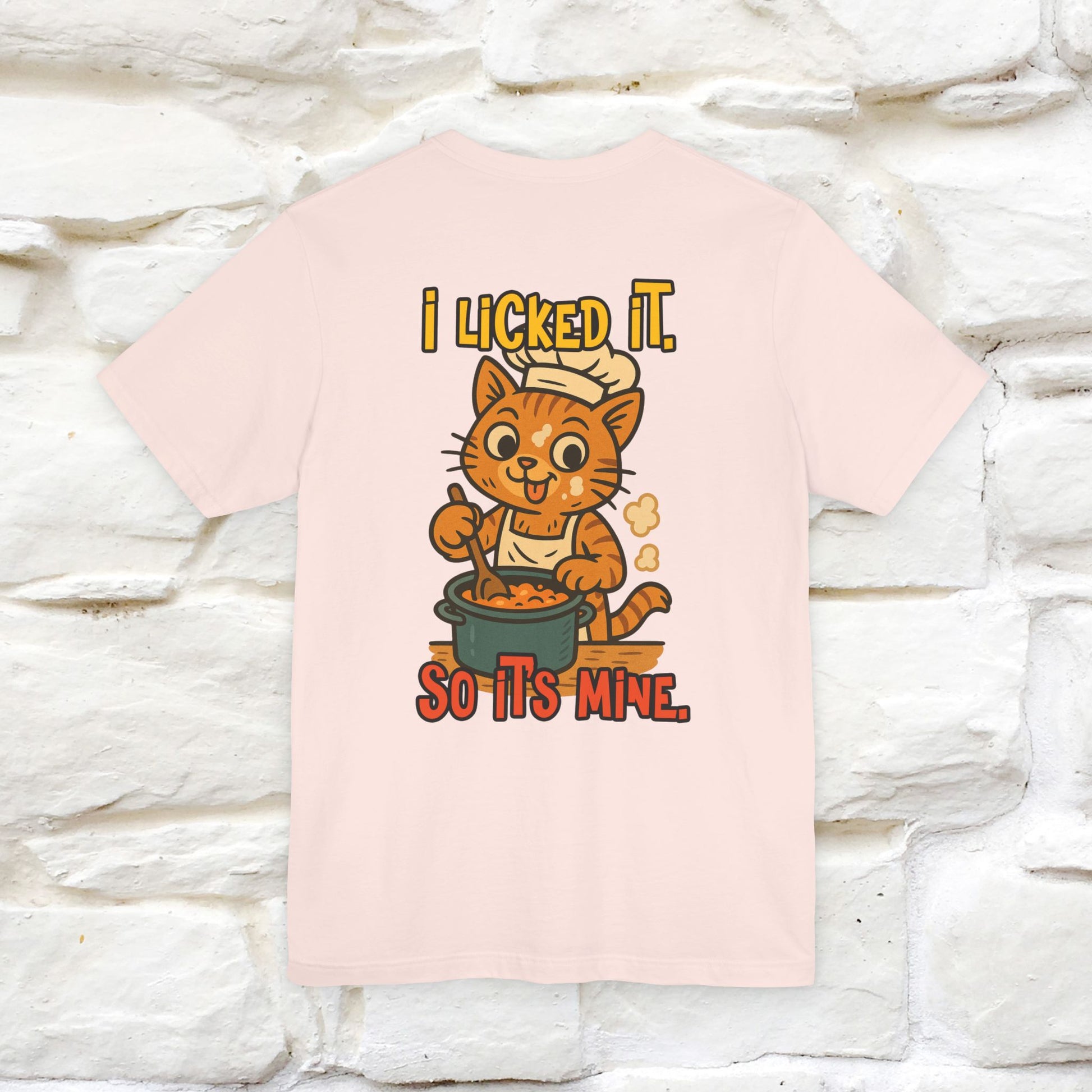 "I Licked It. It's Mine  " |Cat T-Shirt | Nunu&Miao Studio - Nunu&Miao Studio