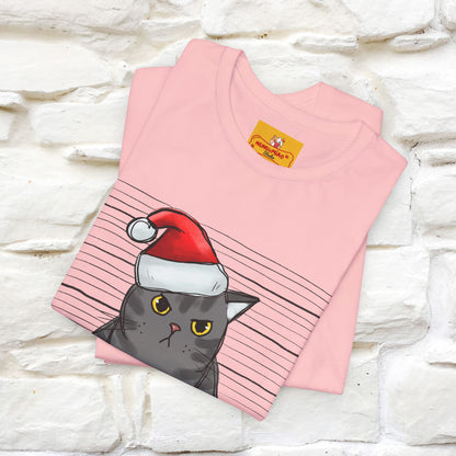 "I Knocked Over The Christmas Tree " |Funny Cat T-Shirt | Nunu&Miao Studio