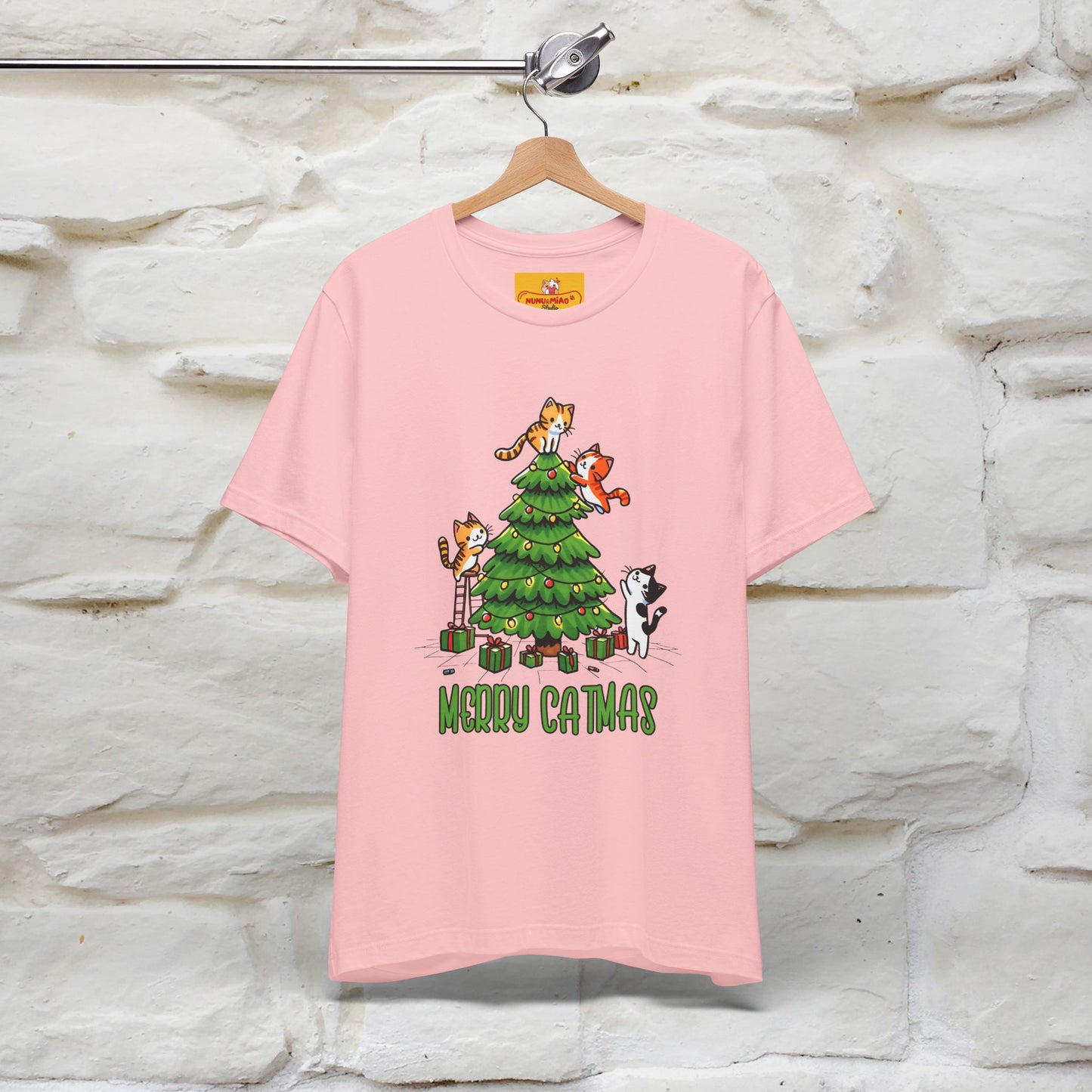 ''Merry Catmas'' | Cattitude Christmas Tee| Nunu&Miao Studio - Nunu&Miao Studio