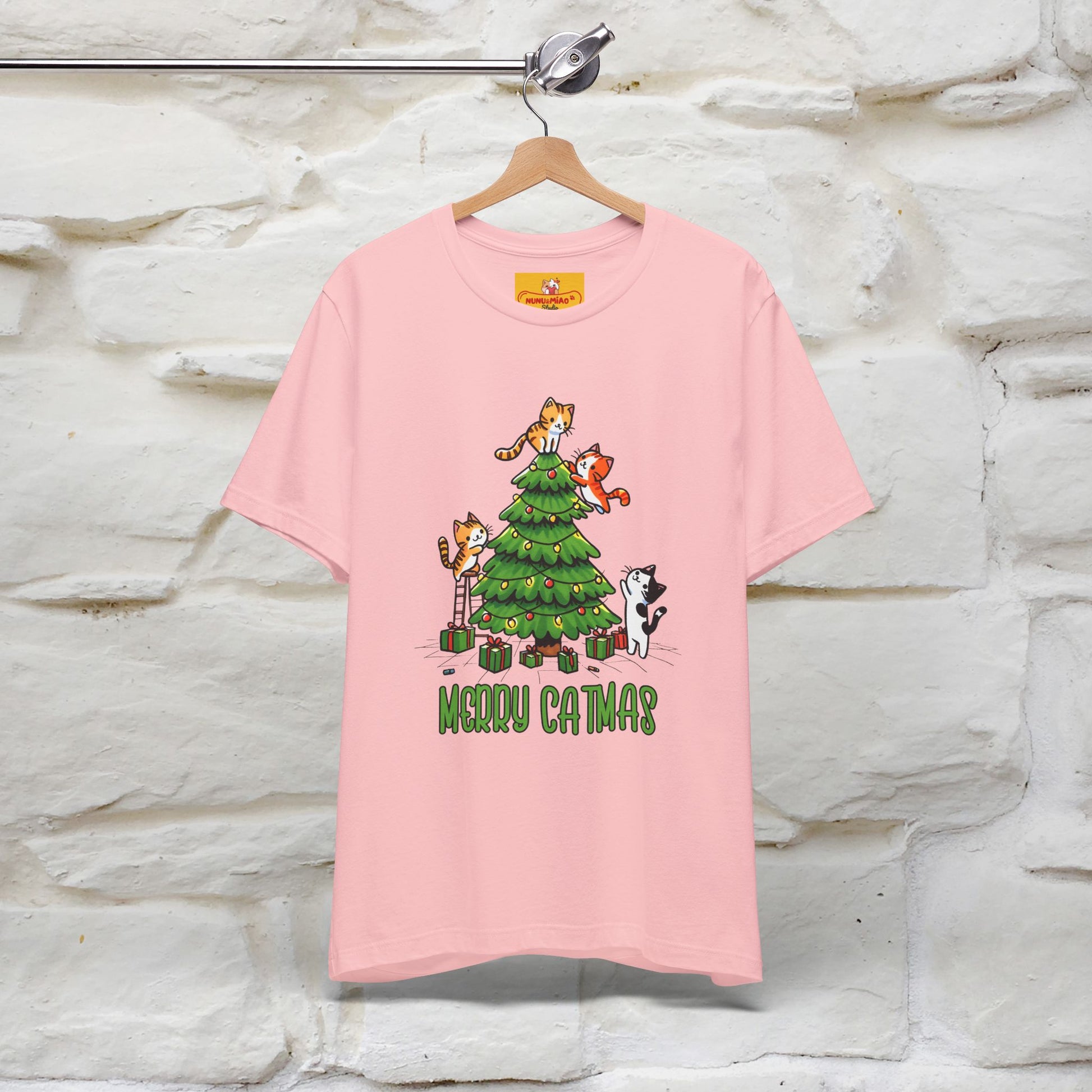 ''Merry Catmas'' | Cattitude Christmas Tee| Nunu&Miao Studio - Nunu&Miao Studio