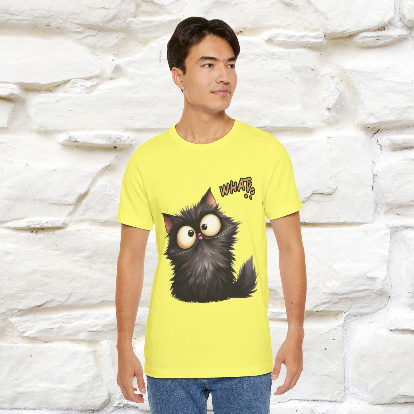 ''What ?'' | Cat T-Shirt  | Nunu&Miao Studio - Nunu&Miao Studio