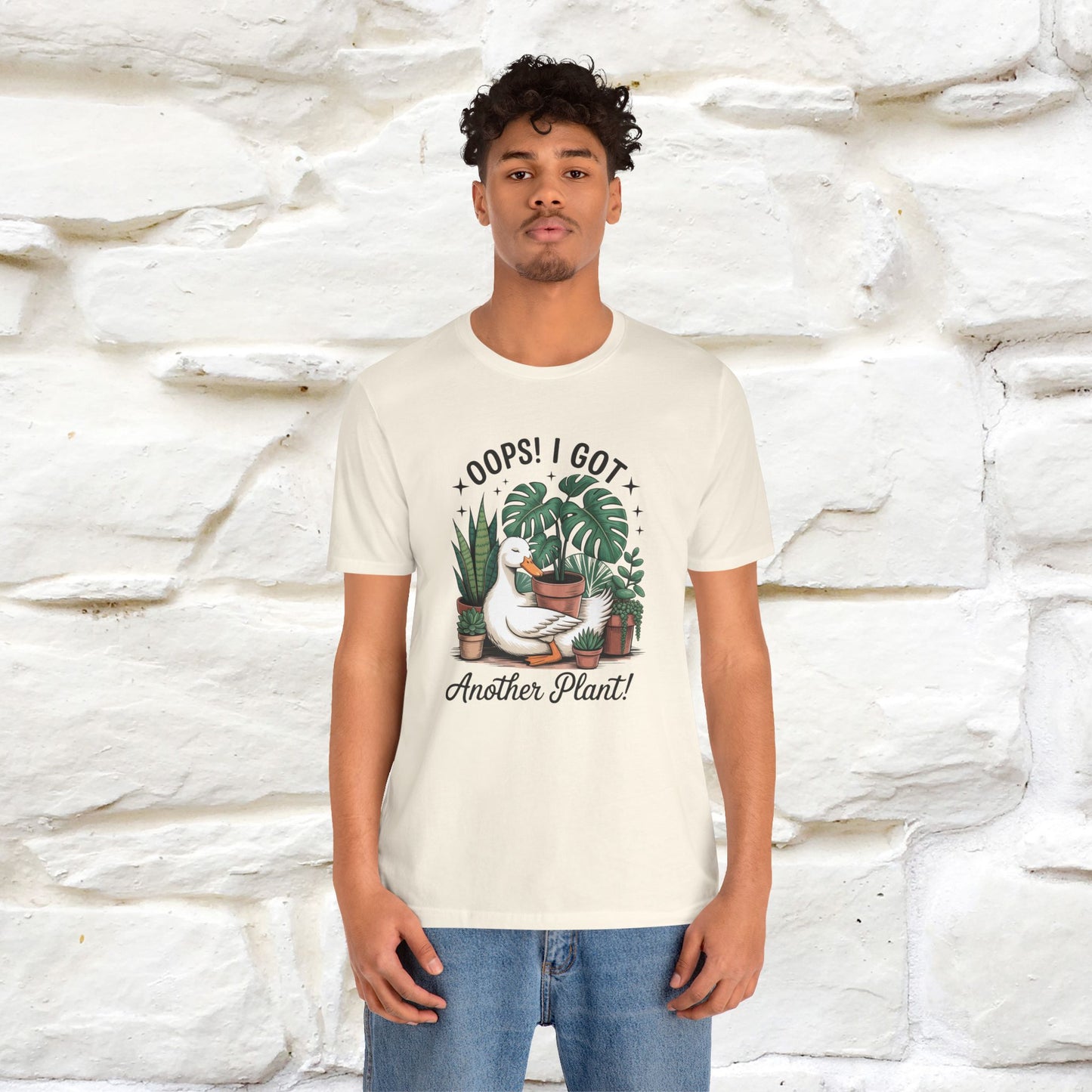 "Oops! I Got Another Plant" Plant T-shirt |Nunu&Miao Studio - Nunu&Miao Studio