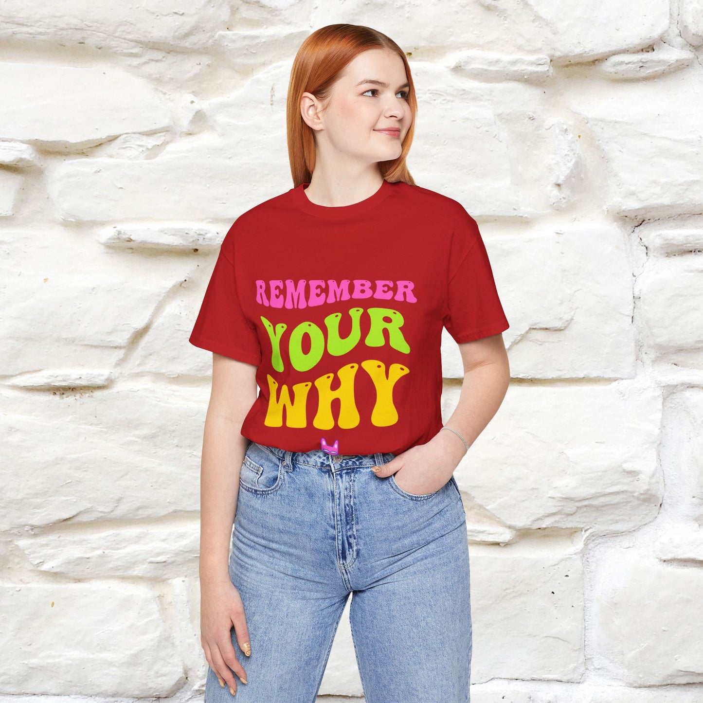 "Remember Your Why" |Cat T-Shirt | Nunu&Miao Studio - Nunu&Miao Studio