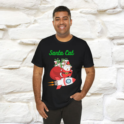 "Funny Santa Cat..." | Cat T-Shirt | Nunu&Miao Studio