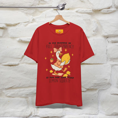 "It Was Not Easy Peasy" Funny T-shirt |Nunu&Miao Studio - Nunu&Miao Studio