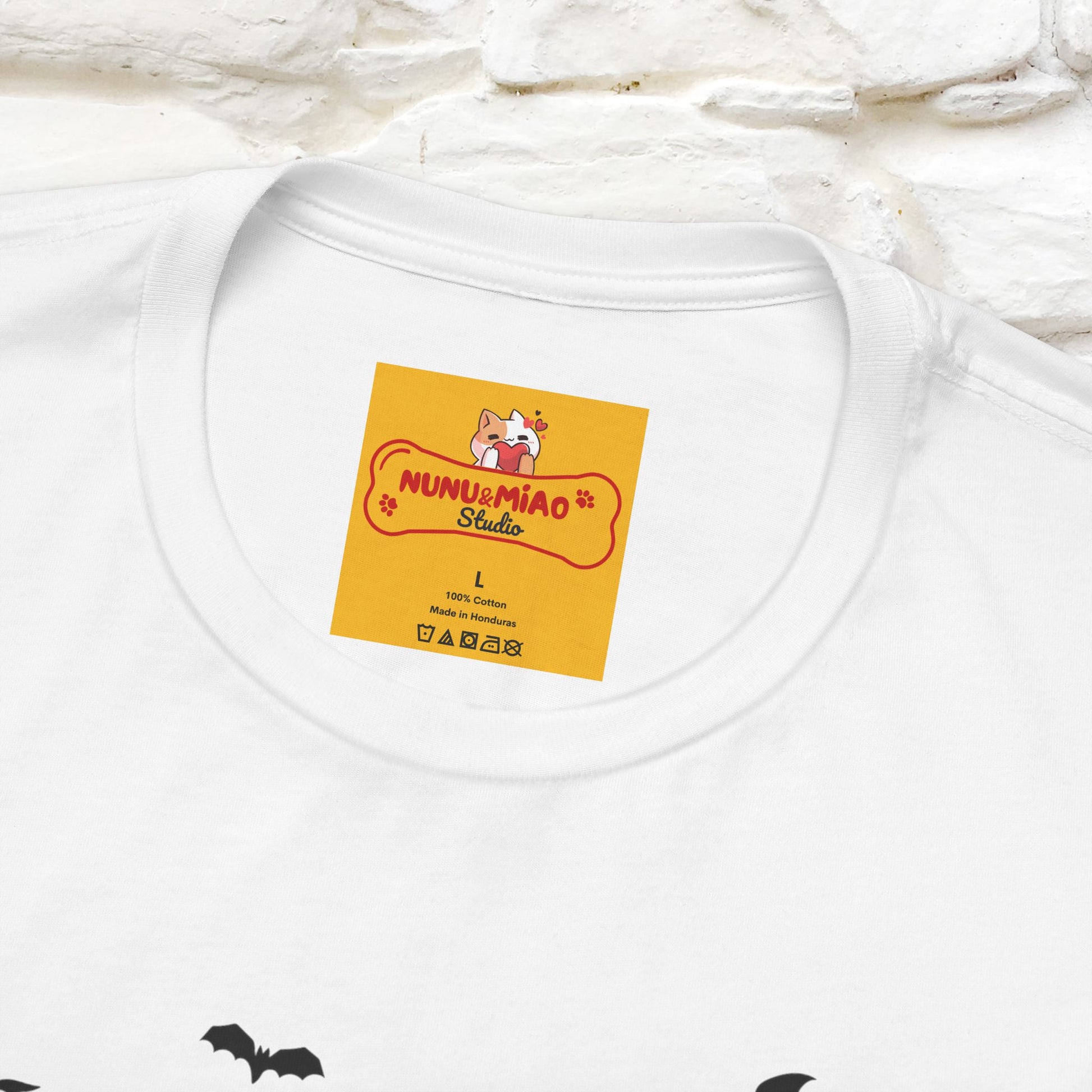 "Happy Halloween Cat Couple " Cat  T-shirt |Nunu&Miao Studio - Nunu&Miao Studio