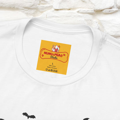 "Happy Halloween Cat Couple " Cat  T-shirt |Nunu&Miao Studio - Nunu&Miao Studio