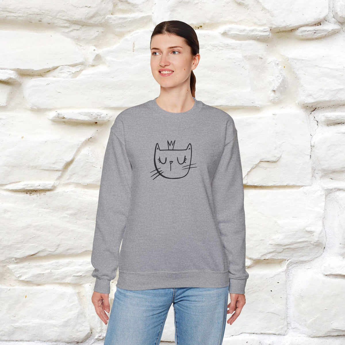 ''When I realize men are...'' | Cute Cat Sweatshirt | Nunu&Miao Studio