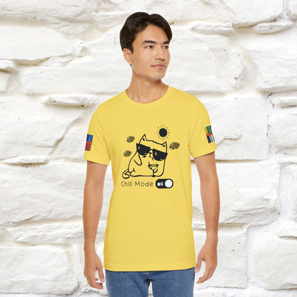 ''Chill Mode on'' Cat T-Shirt | Nunu&Miao Studio