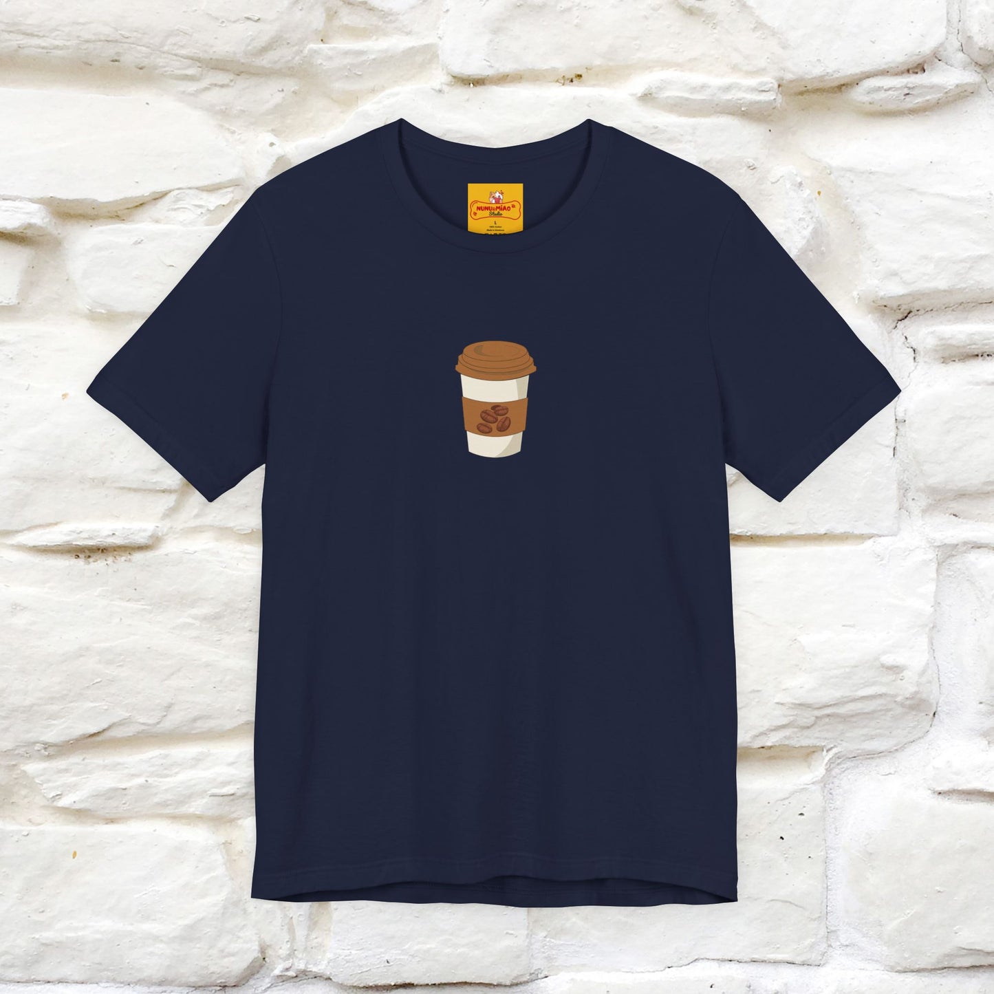 "Where Is My Coffe?" Cat T-Shirt | Front & Back Design | Nunu&Miao Studio