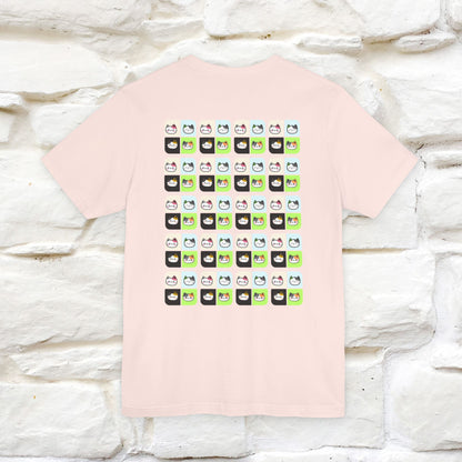 “Miaooo” | Cat T-Shirt | Front & Back Design | Nunu&Miao Studio