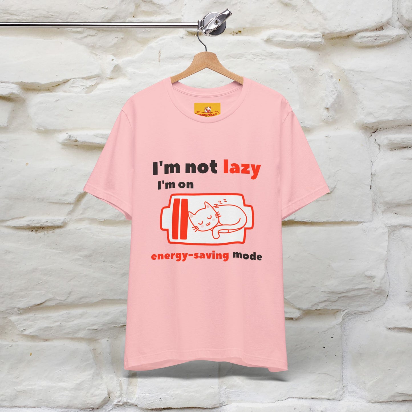 ''I am Not Lazy...'' Cat T-Shirt | Nunu&Miao Studio - Nunu&Miao Studio