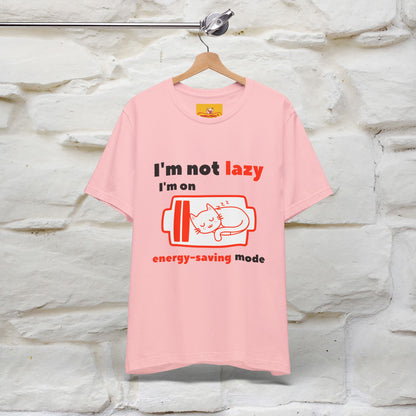 ''I am Not Lazy...'' Cat T-Shirt | Nunu&Miao Studio - Nunu&Miao Studio
