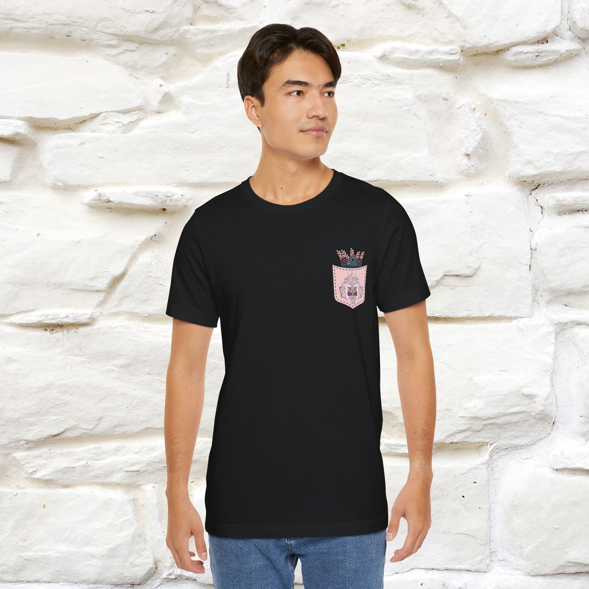 ''Air Fire Cat'' | Cat T-Shirt Front and Back Design | Nunu&Miao Studio - Nunu&Miao Studio