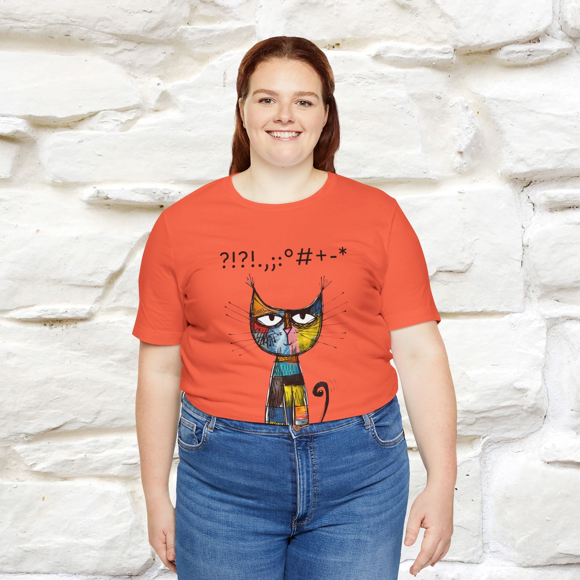 "Enigma" Cat T-shirt |Nunu&Miao Studio - Nunu&Miao Studio
