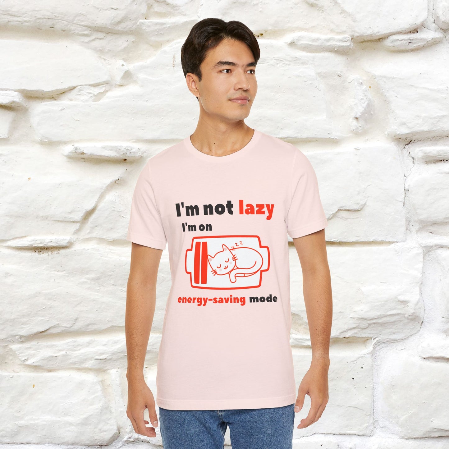 ''I am Not Lazy...'' Cat T-Shirt | Nunu&Miao Studio - Nunu&Miao Studio