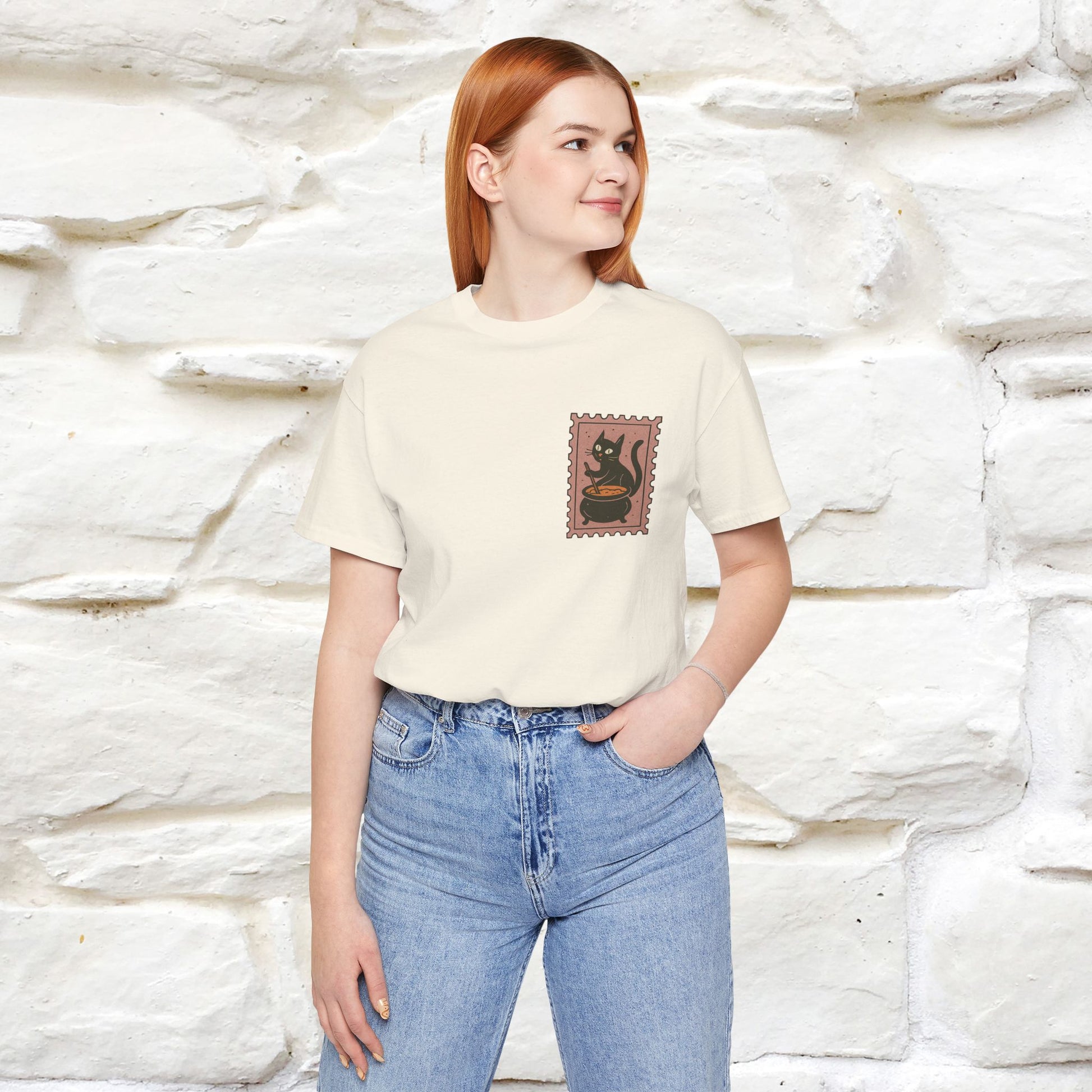 "Let-s Get Halloweeind" Hakkoween Cat T-shirt |Nunu&Miao Studio - Nunu&Miao Studio