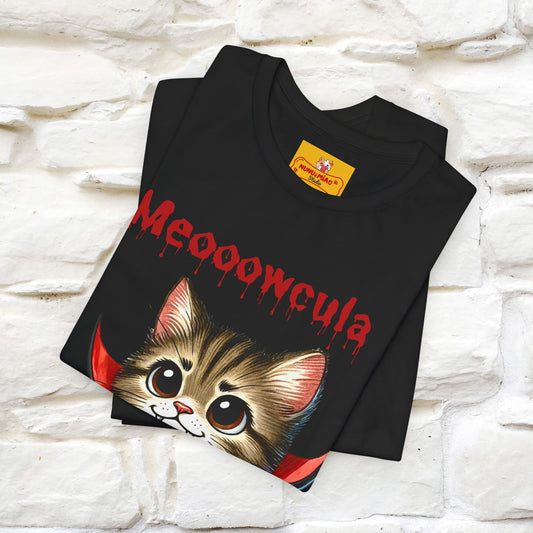 "Meooowcula" Cat T-shirt |Nunu&Miao Studio - Nunu&Miao Studio