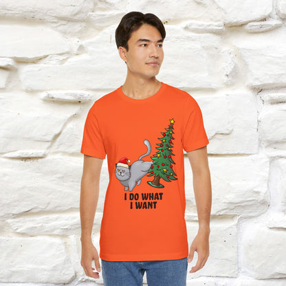 "I Do What I Want" |Funny Cat T-Shirt | Nunu&Miao Studio