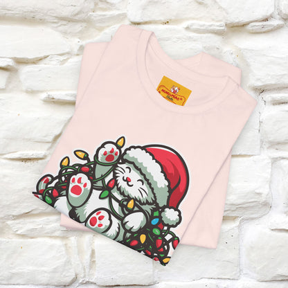 “Purr-Fectly Naughty” | Cat T-Shirt | Nunu&Miao Studio