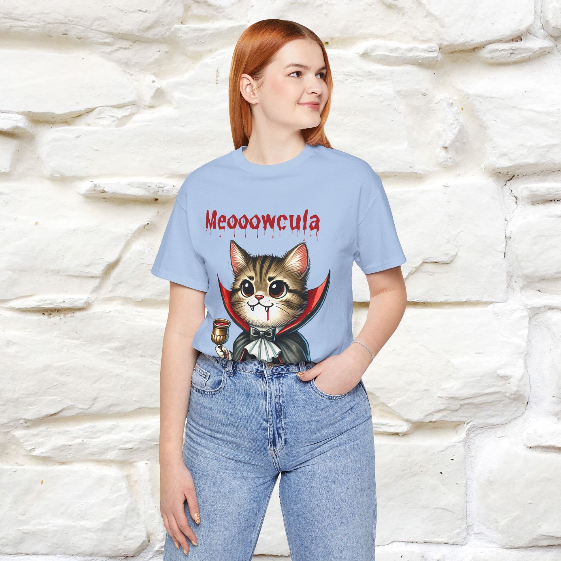 "Meooowcula" Cat T-shirt |Nunu&Miao Studio - Nunu&Miao Studio