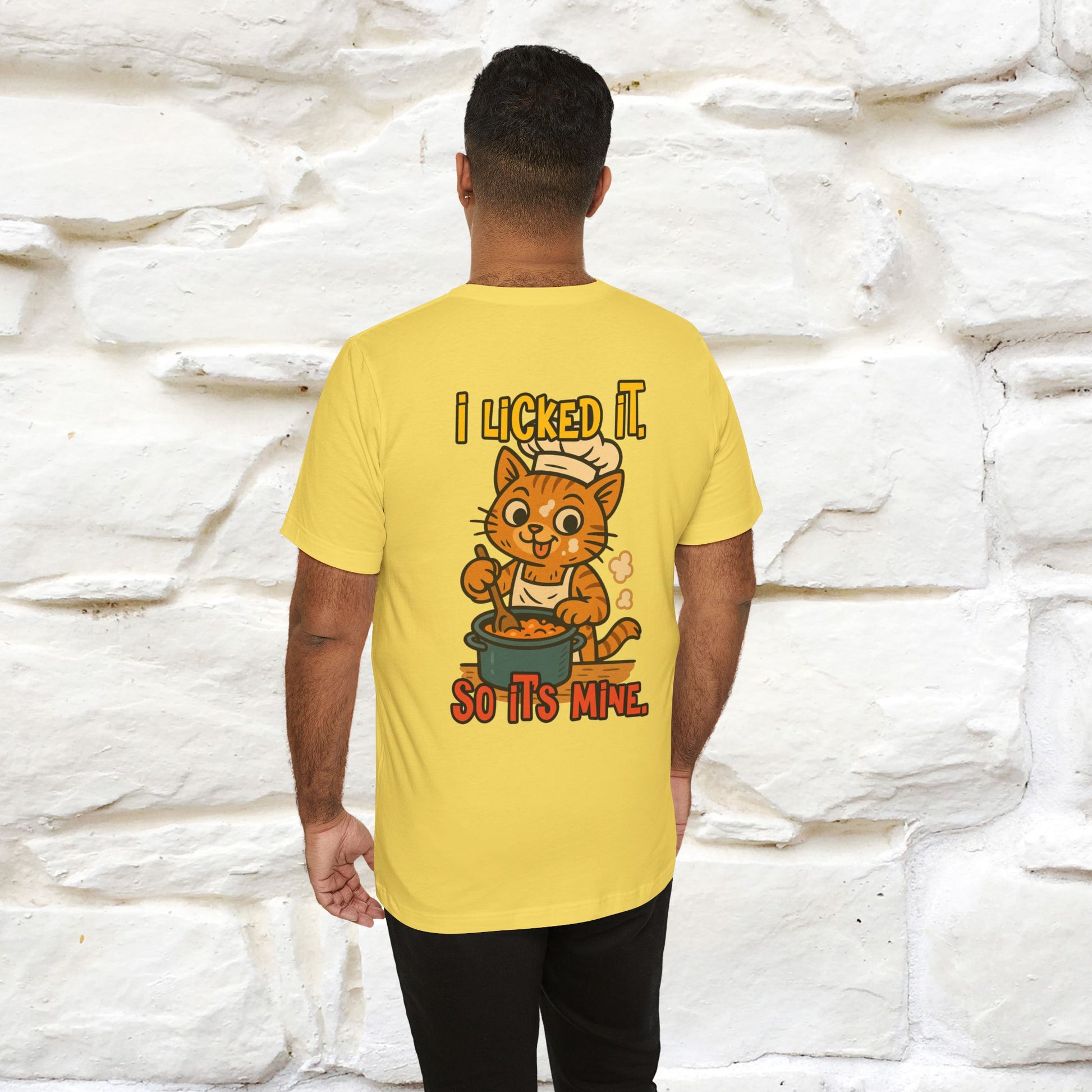 "I Licked It. It's Mine  " |Cat T-Shirt | Nunu&Miao Studio - Nunu&Miao Studio