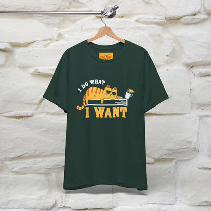 "I Do What I Want" Cat T-Shirt | Nunu & Miao Studio - Nunu&Miao Studio