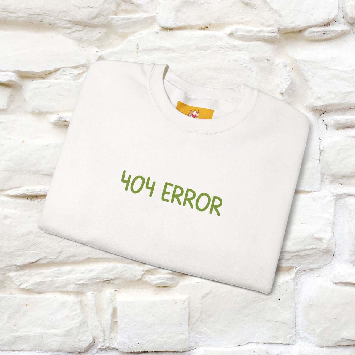 "404 Error'' |Cat Sweatshirt | Nunu&Miao Studio
