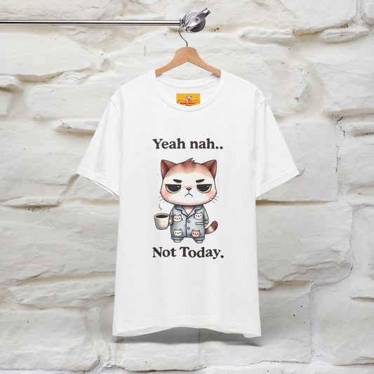 "Yeah Nah ... Not Today." |Funny Cat T-Shirt | Nunu&Miao Studio