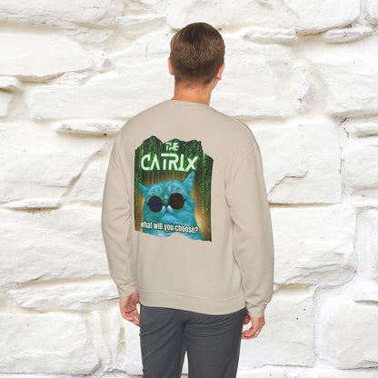 "The Catrix'' |Cat Sweatshirt | Nunu&Miao Studio
