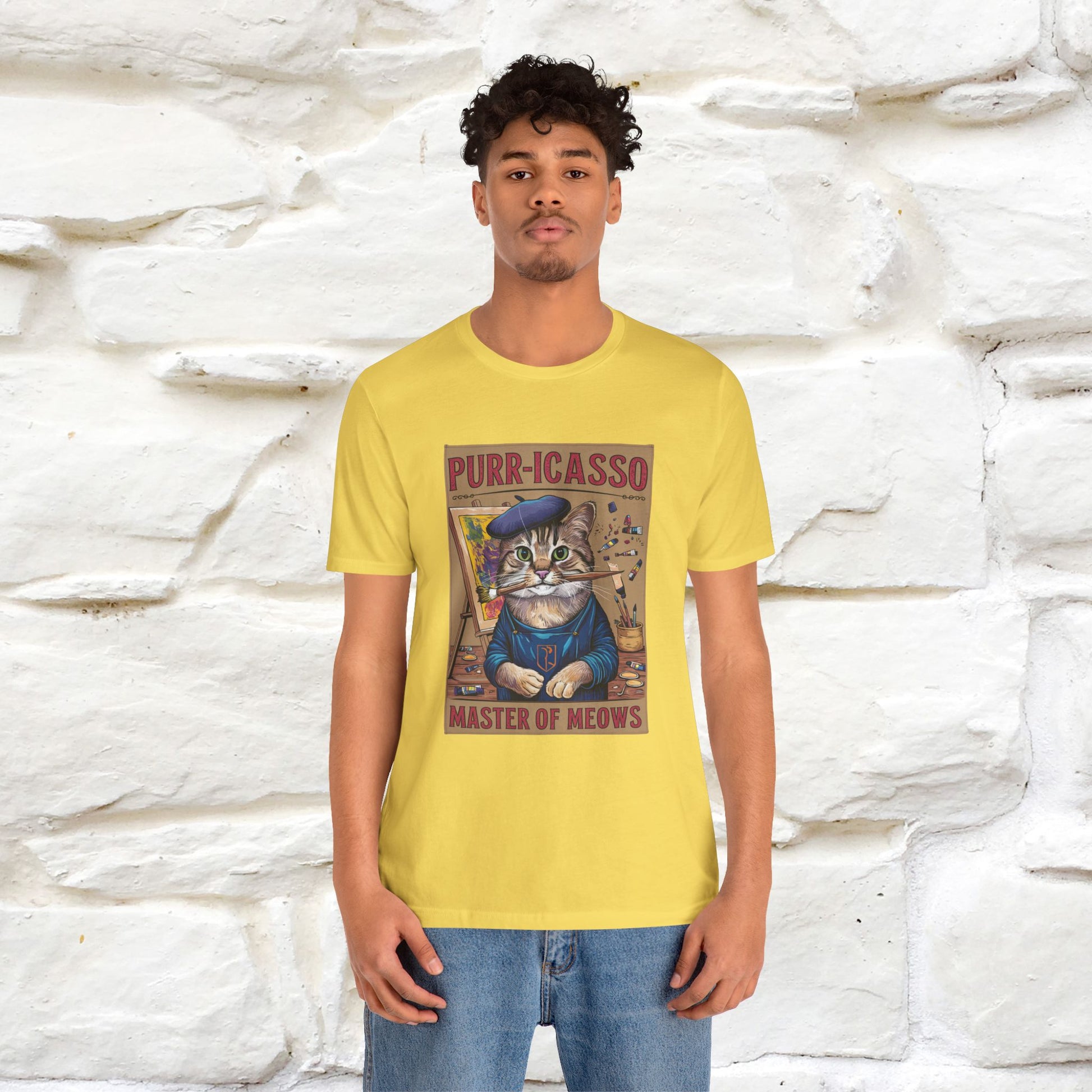 ''Purr-Icasso Masters Of Meows'' | CatT-Shirt | Nunu&Miao Studio - Nunu&Miao Studio